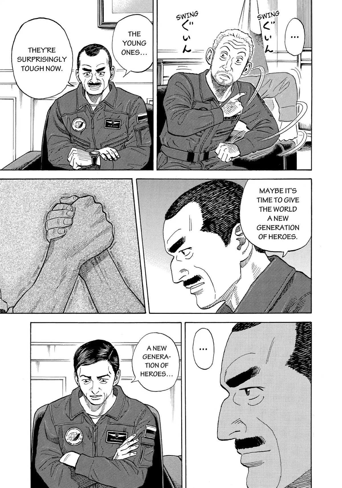 Uchuu Kyoudai Chapter 334 page 8 - Chapter 334: These Four