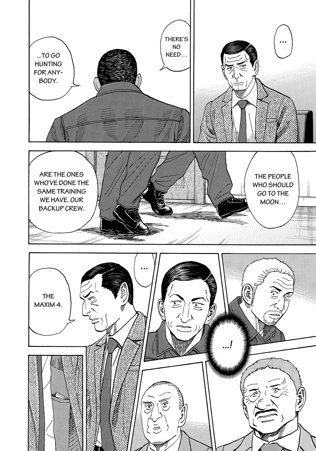 Uchuu Kyoudai Chapter 334 page 9 - Chapter 334: These Four