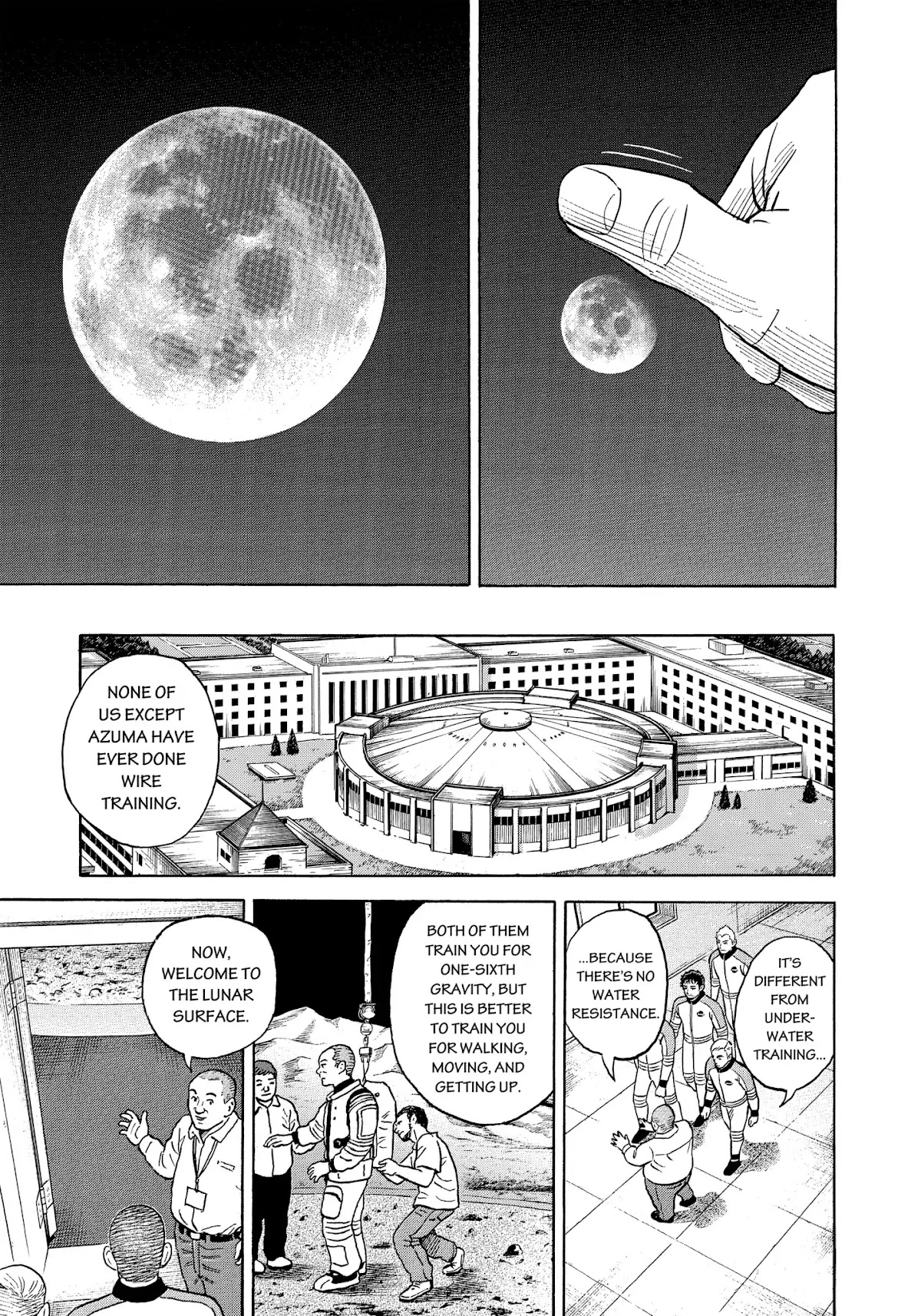 Uchuu Kyoudai Chapter 337 page 14 - Chapter 337: Hibito's Days