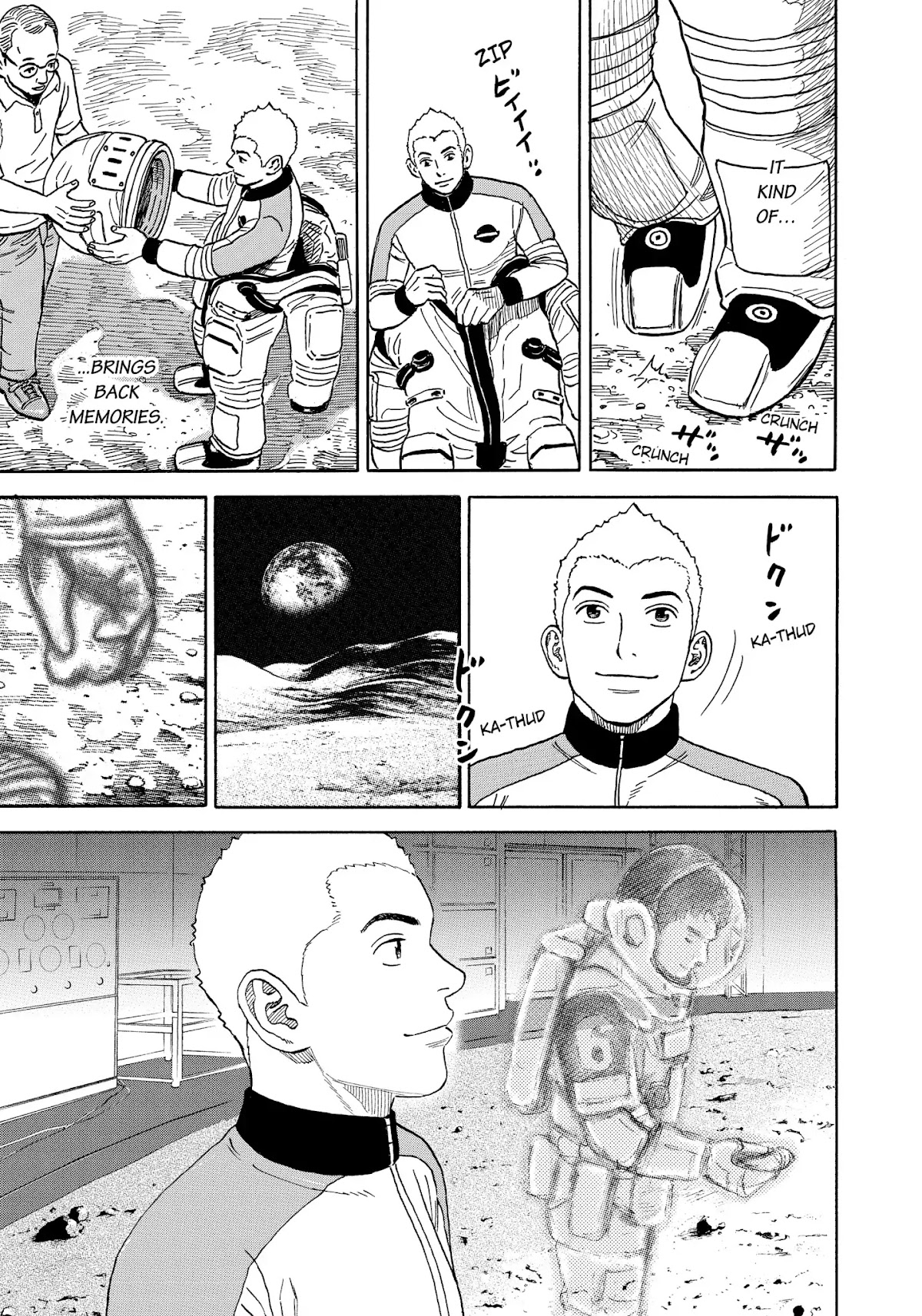Uchuu Kyoudai Chapter 337 page 16 - Chapter 337: Hibito's Days