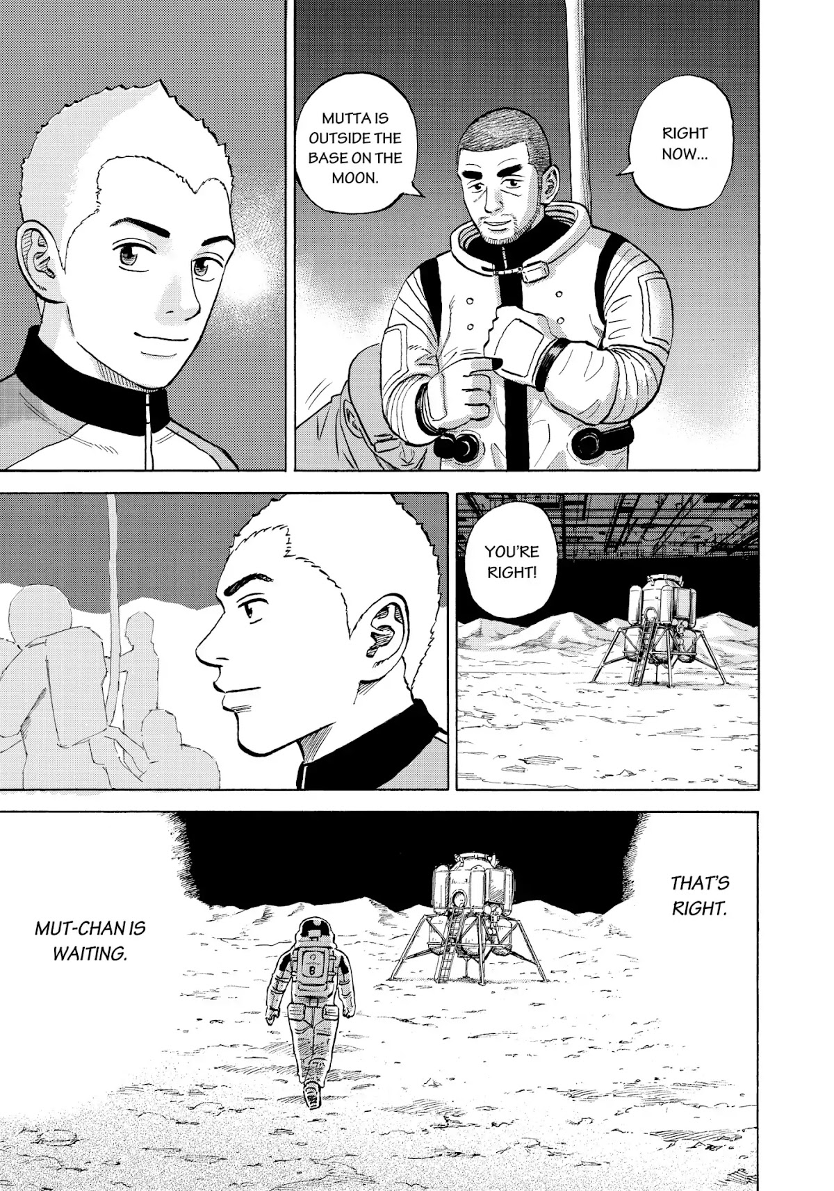 Uchuu Kyoudai Chapter 337 page 19 - Chapter 337: Hibito's Days