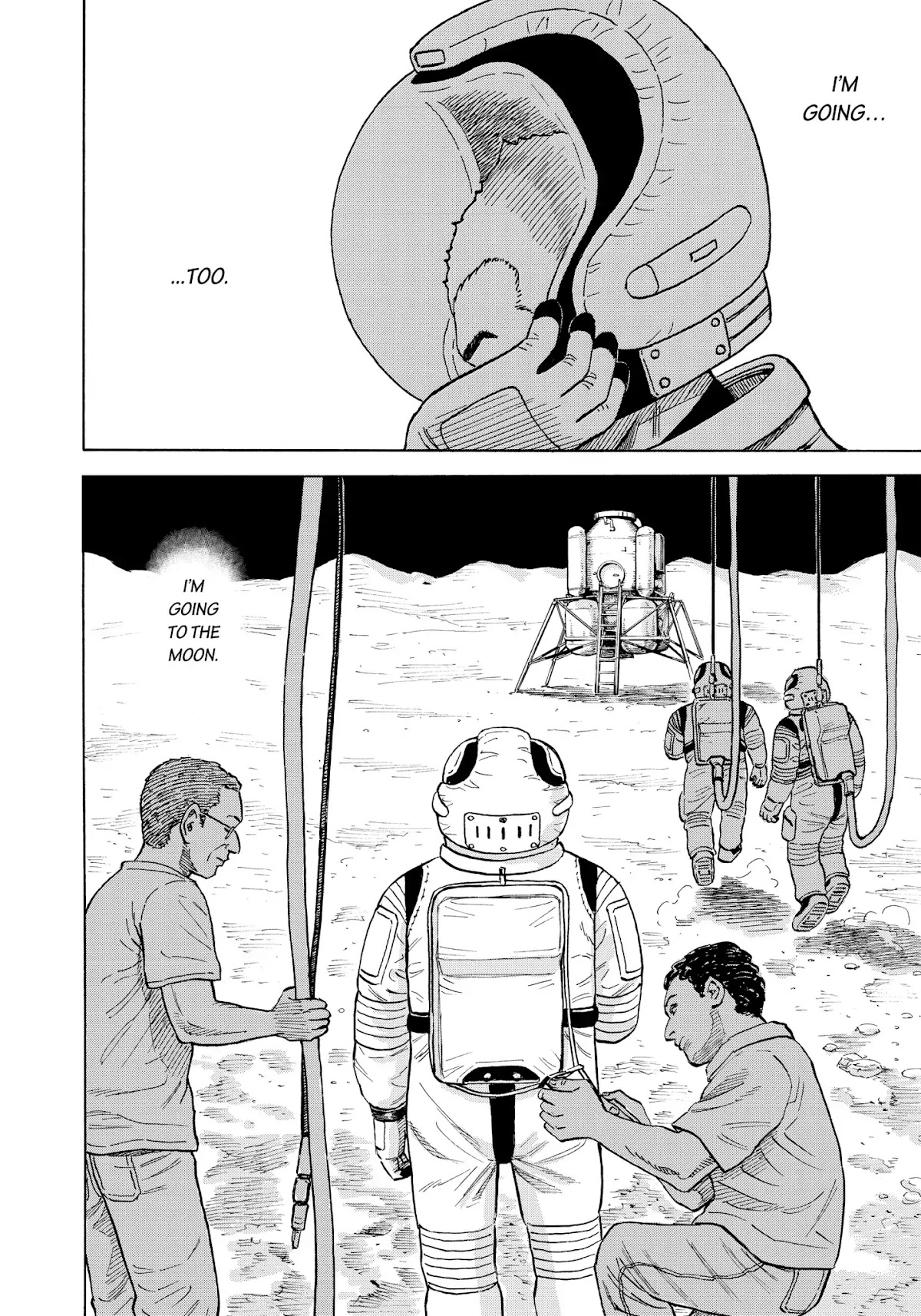 Uchuu Kyoudai Chapter 337 page 20 - Chapter 337: Hibito's Days