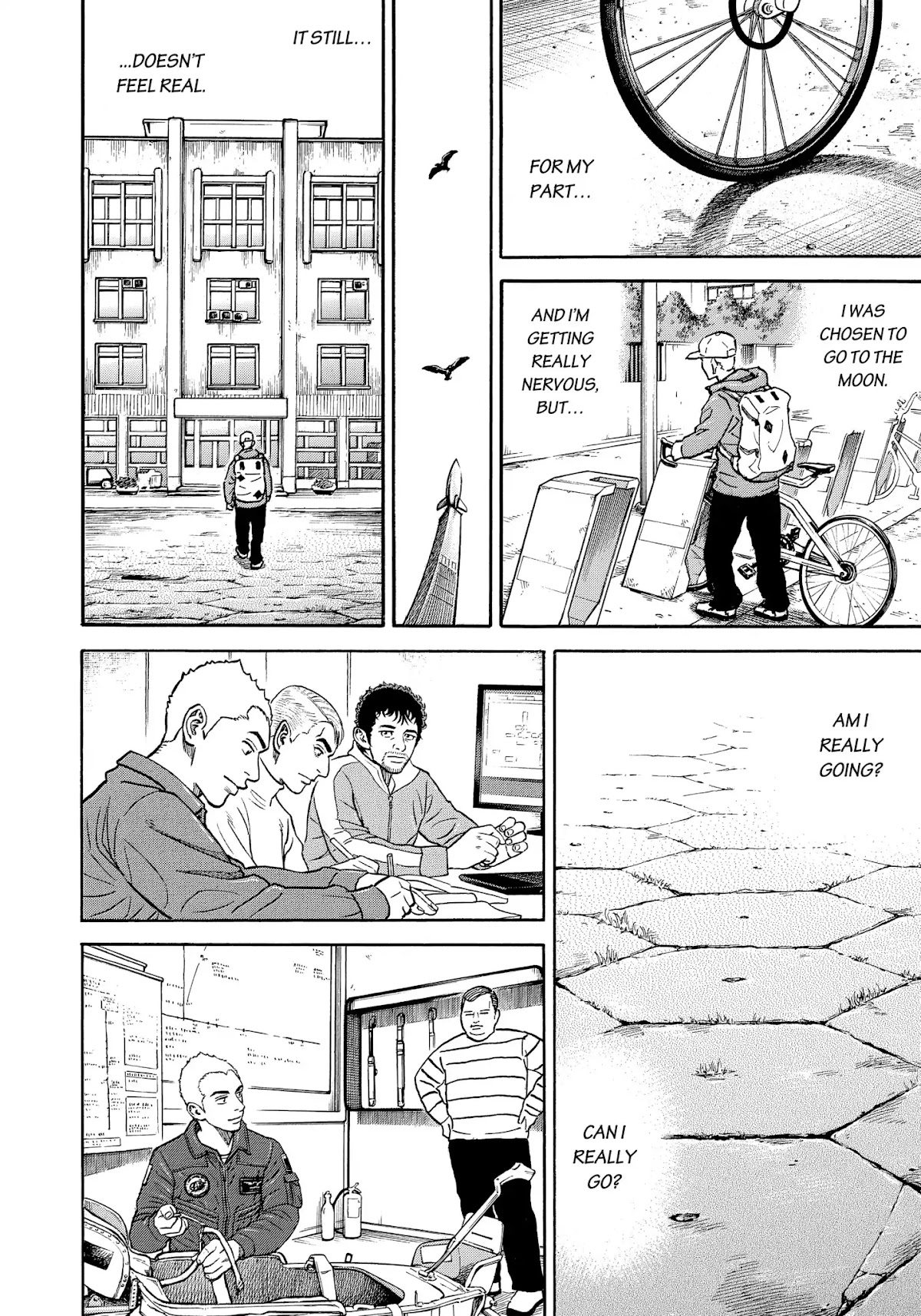 Uchuu Kyoudai Chapter 337 page 7 - Chapter 337: Hibito's Days