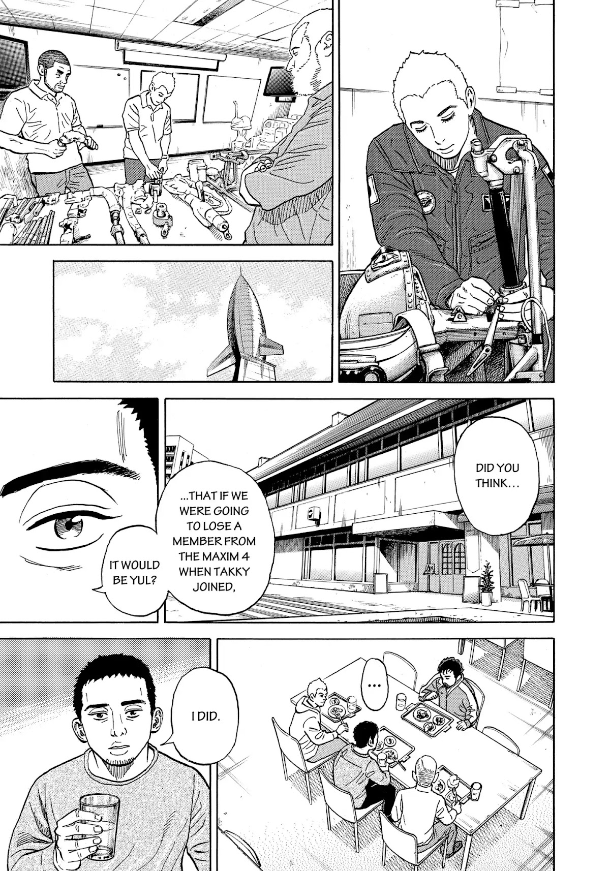Uchuu Kyoudai Chapter 337 page 8 - Chapter 337: Hibito's Days