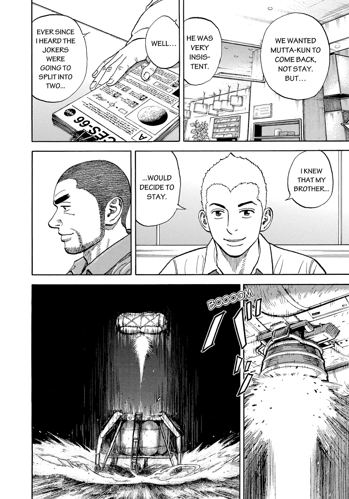 Uchuu Kyoudai Chapter 338 page 11 - Chapter 338: This Time It's Me