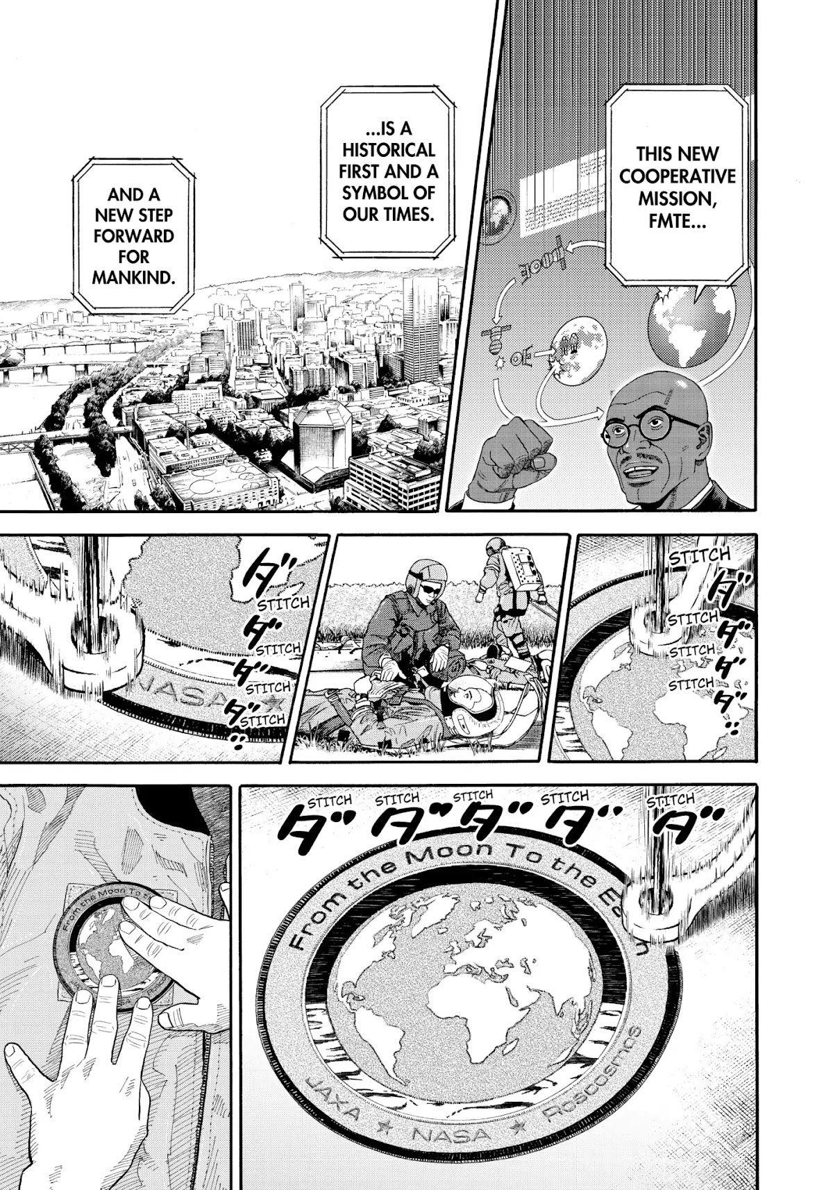 Uchuu Kyoudai Chapter 338 page 14 - Chapter 338: This Time It's Me