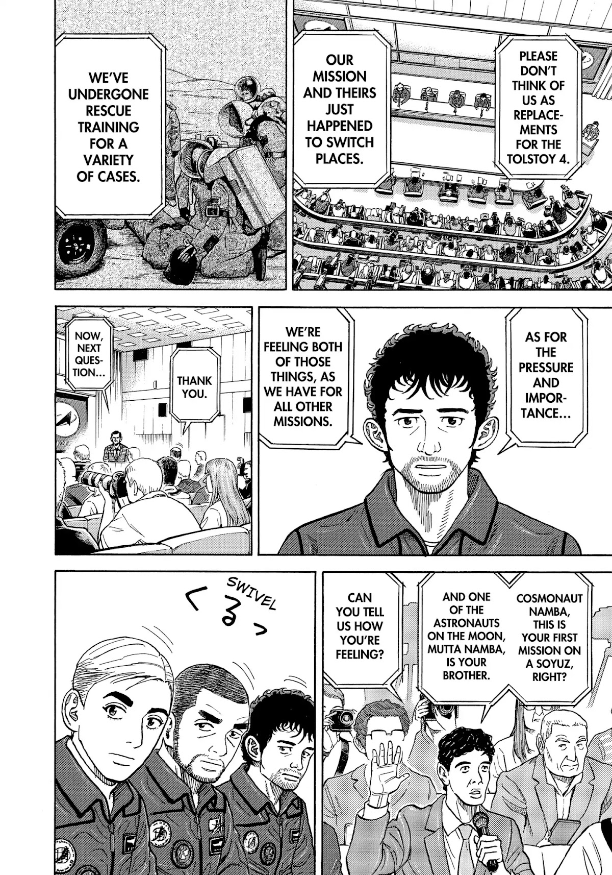 Uchuu Kyoudai Chapter 338 page 19 - Chapter 338: This Time It's Me