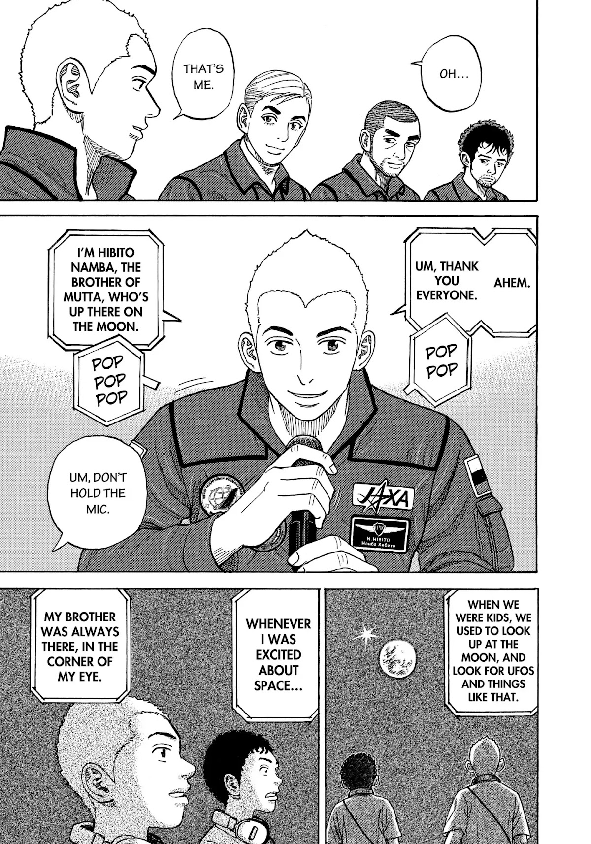 Uchuu Kyoudai Chapter 338 page 20 - Chapter 338: This Time It's Me