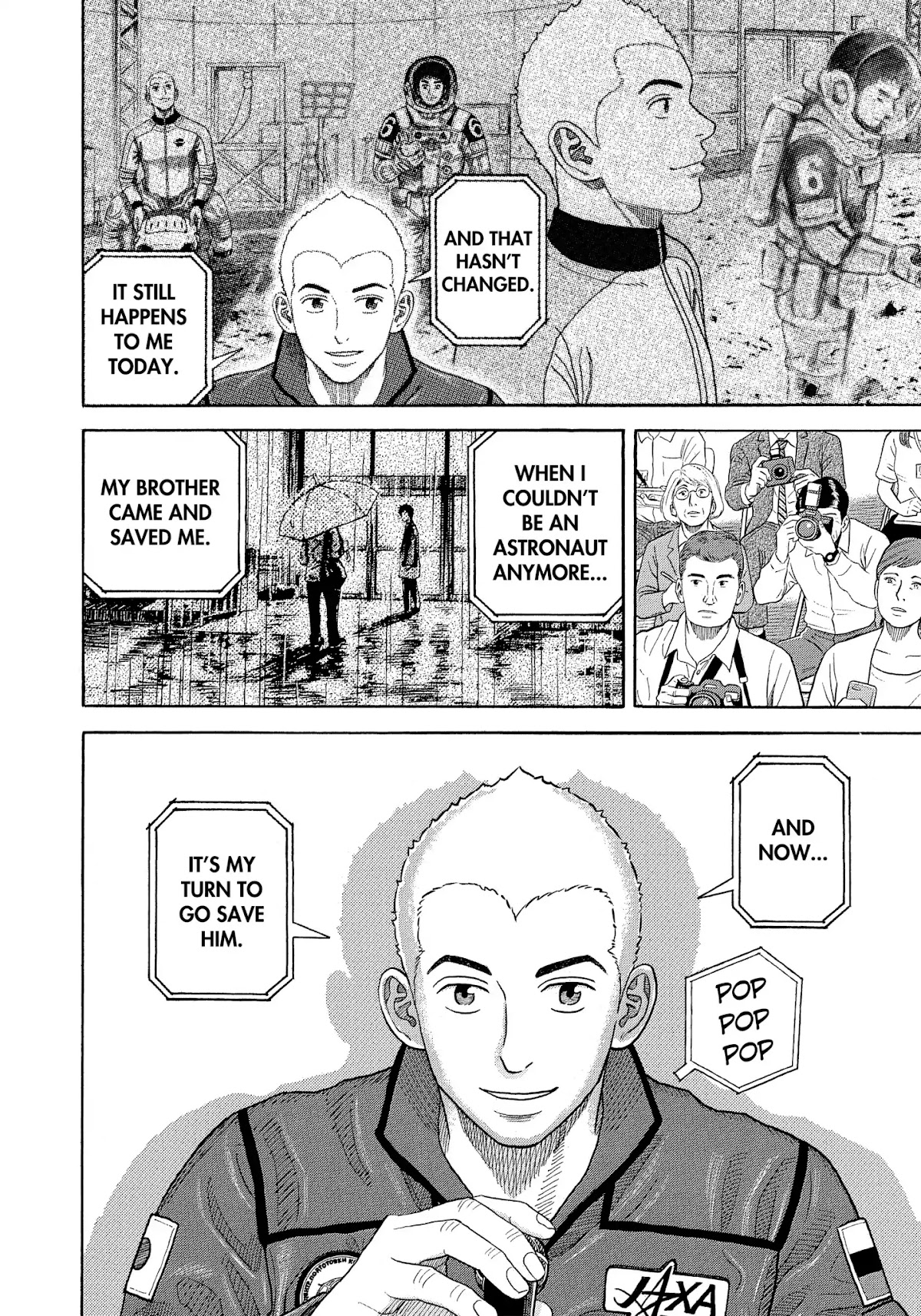 Uchuu Kyoudai Chapter 338 page 21 - Chapter 338: This Time It's Me