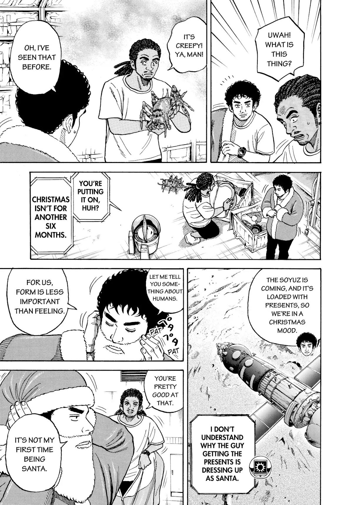 Uchuu Kyoudai Chapter 339 page 14 - Chapter 339: Lunar Lander