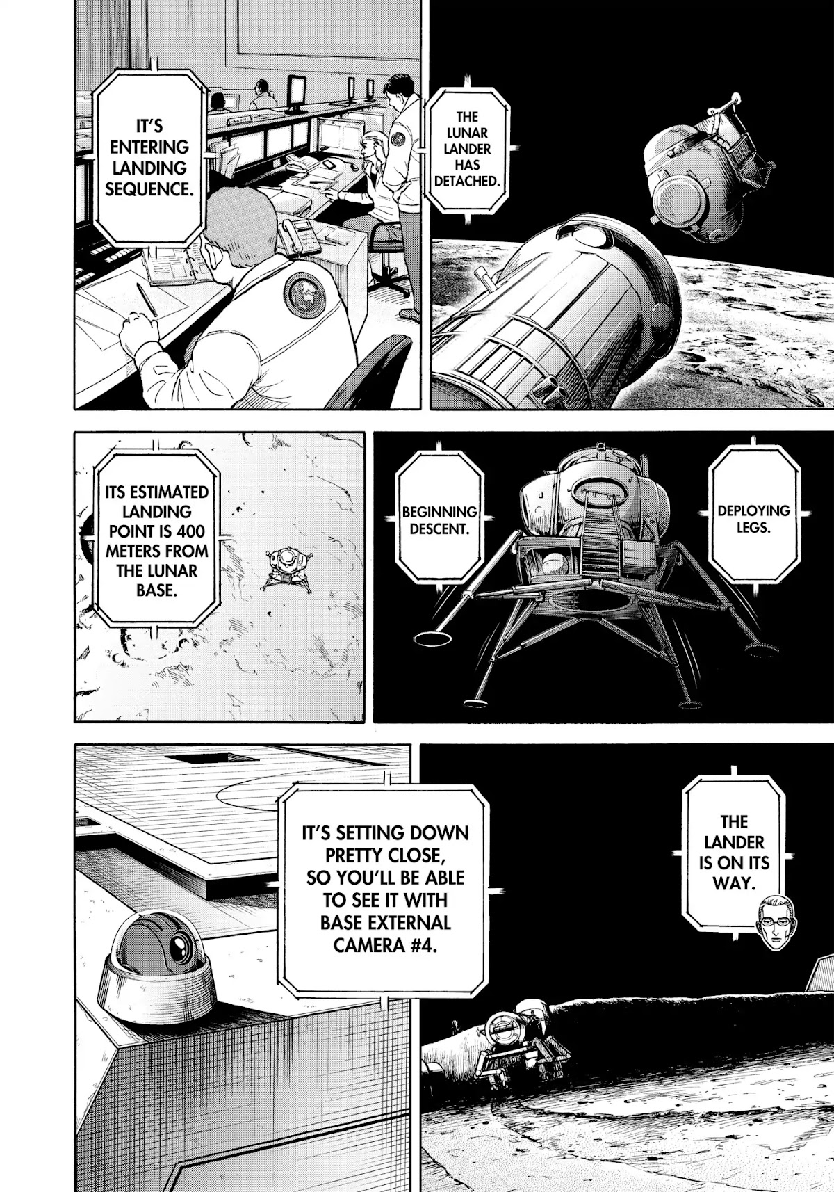Uchuu Kyoudai Chapter 339 page 15 - Chapter 339: Lunar Lander