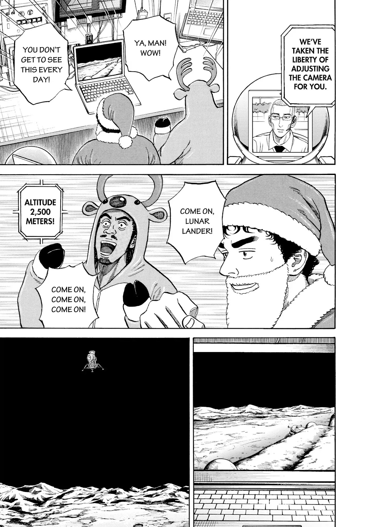 Uchuu Kyoudai Chapter 339 page 16 - Chapter 339: Lunar Lander
