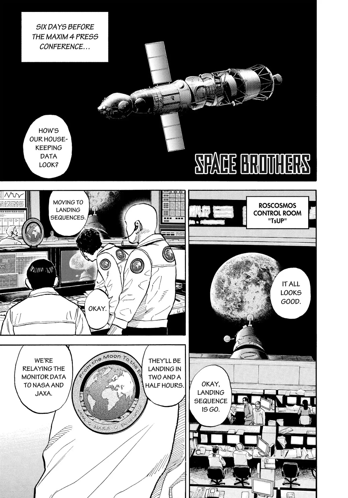 Uchuu Kyoudai Chapter 339 page 2 - Chapter 339: Lunar Lander