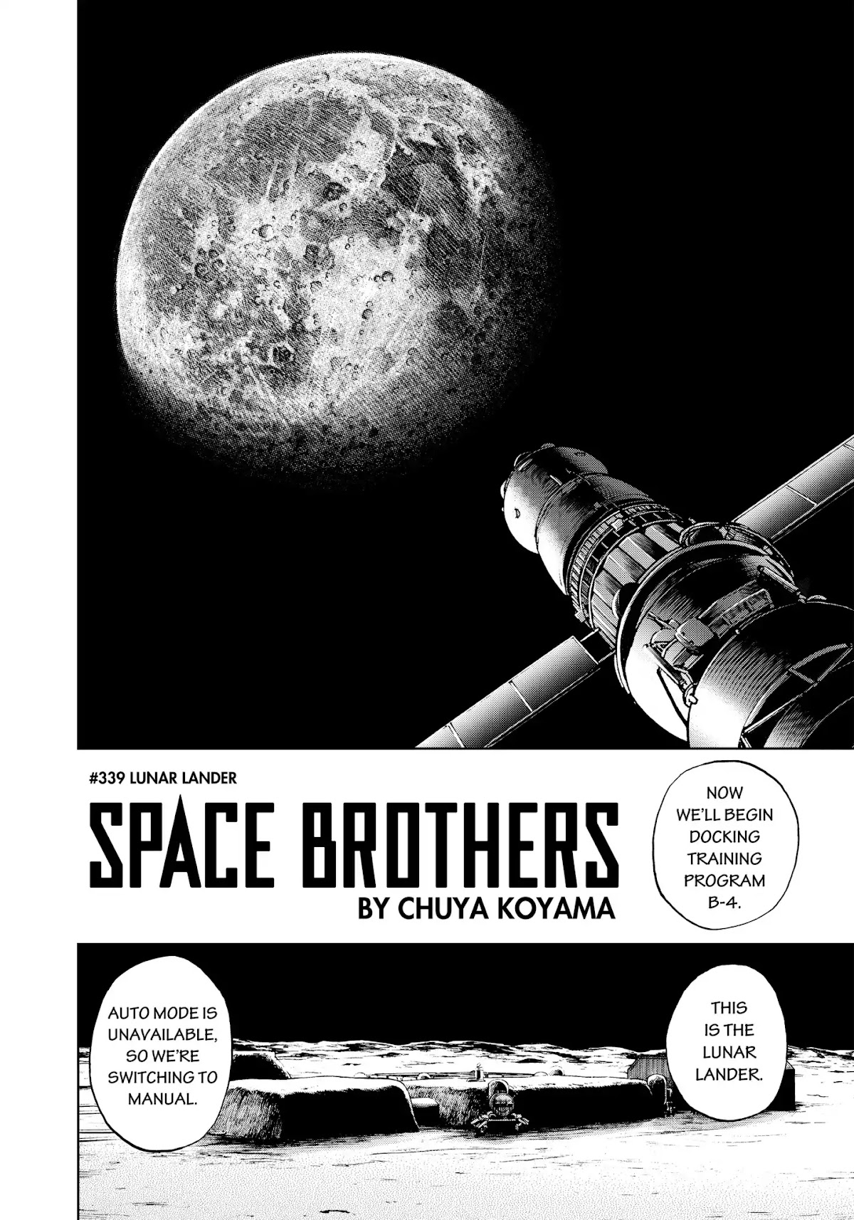 Uchuu Kyoudai Chapter 339 page 3 - Chapter 339: Lunar Lander