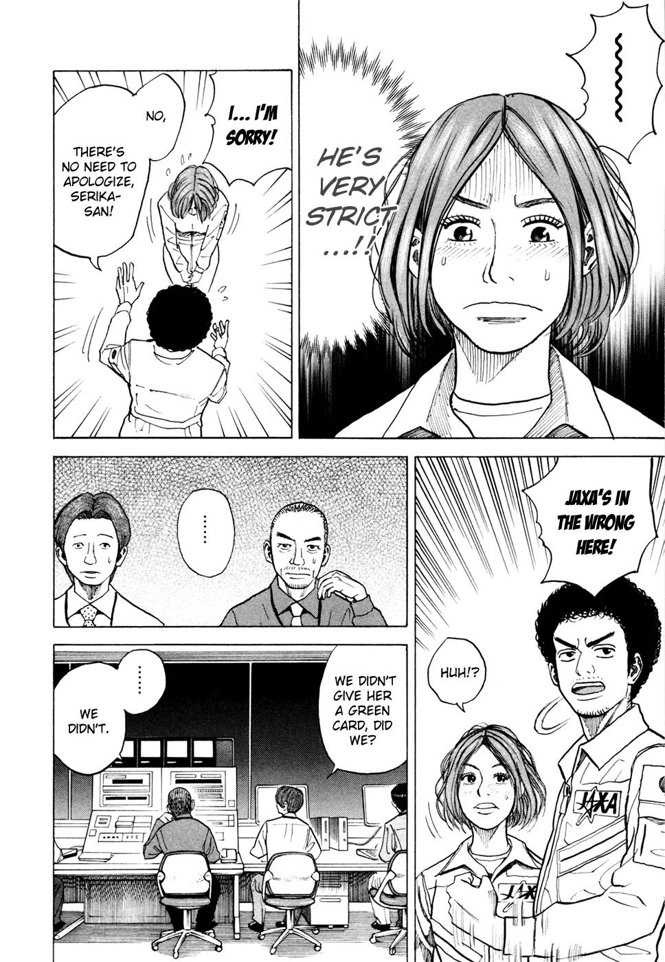 Uchuu Kyoudai Chapter 34 page 19 - Chapter 34 : Hand in Hand
