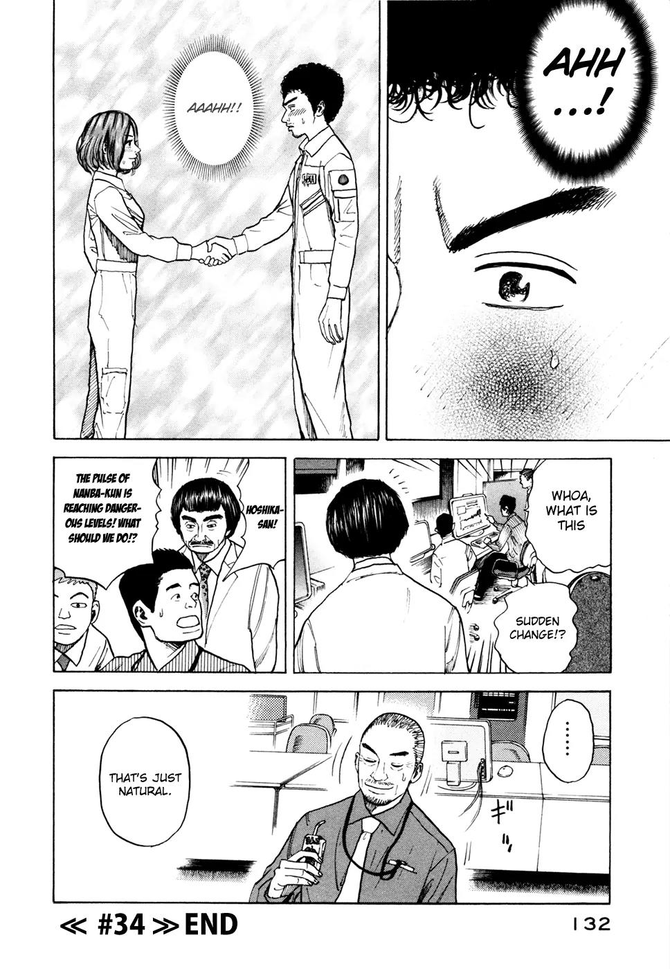 Uchuu Kyoudai Chapter 34 page 21 - Chapter 34 : Hand in Hand