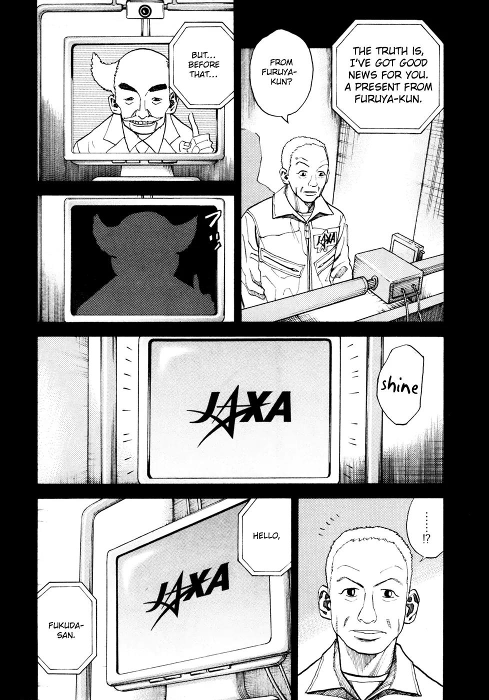 Uchuu Kyoudai Chapter 34 page 4 - Chapter 34 : Hand in Hand