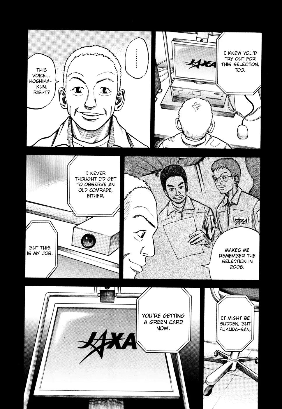 Uchuu Kyoudai Chapter 34 page 5 - Chapter 34 : Hand in Hand