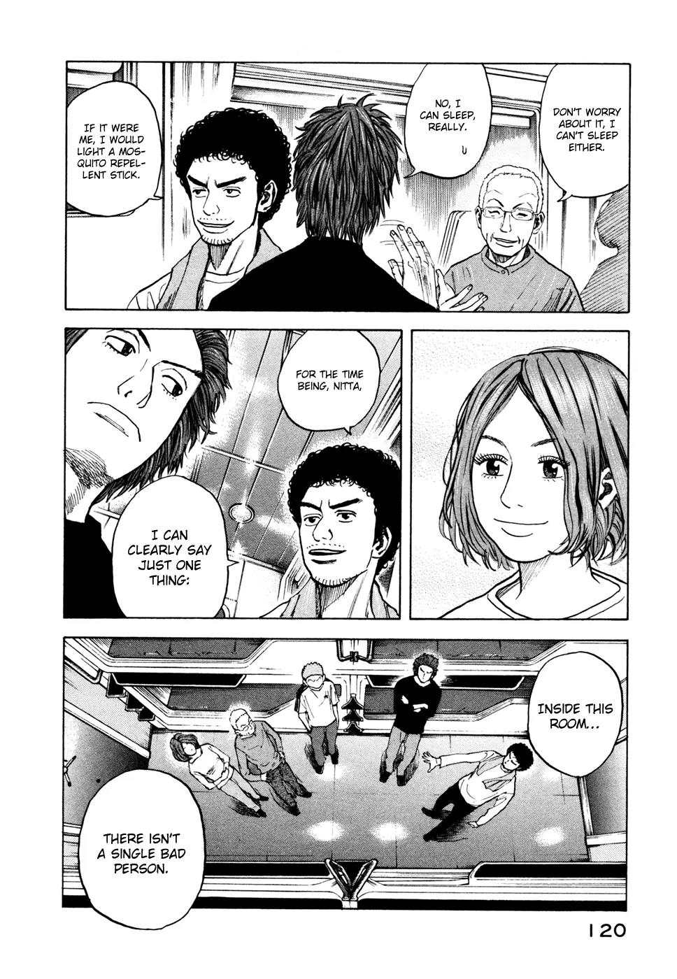 Uchuu Kyoudai Chapter 34 page 9 - Chapter 34 : Hand in Hand