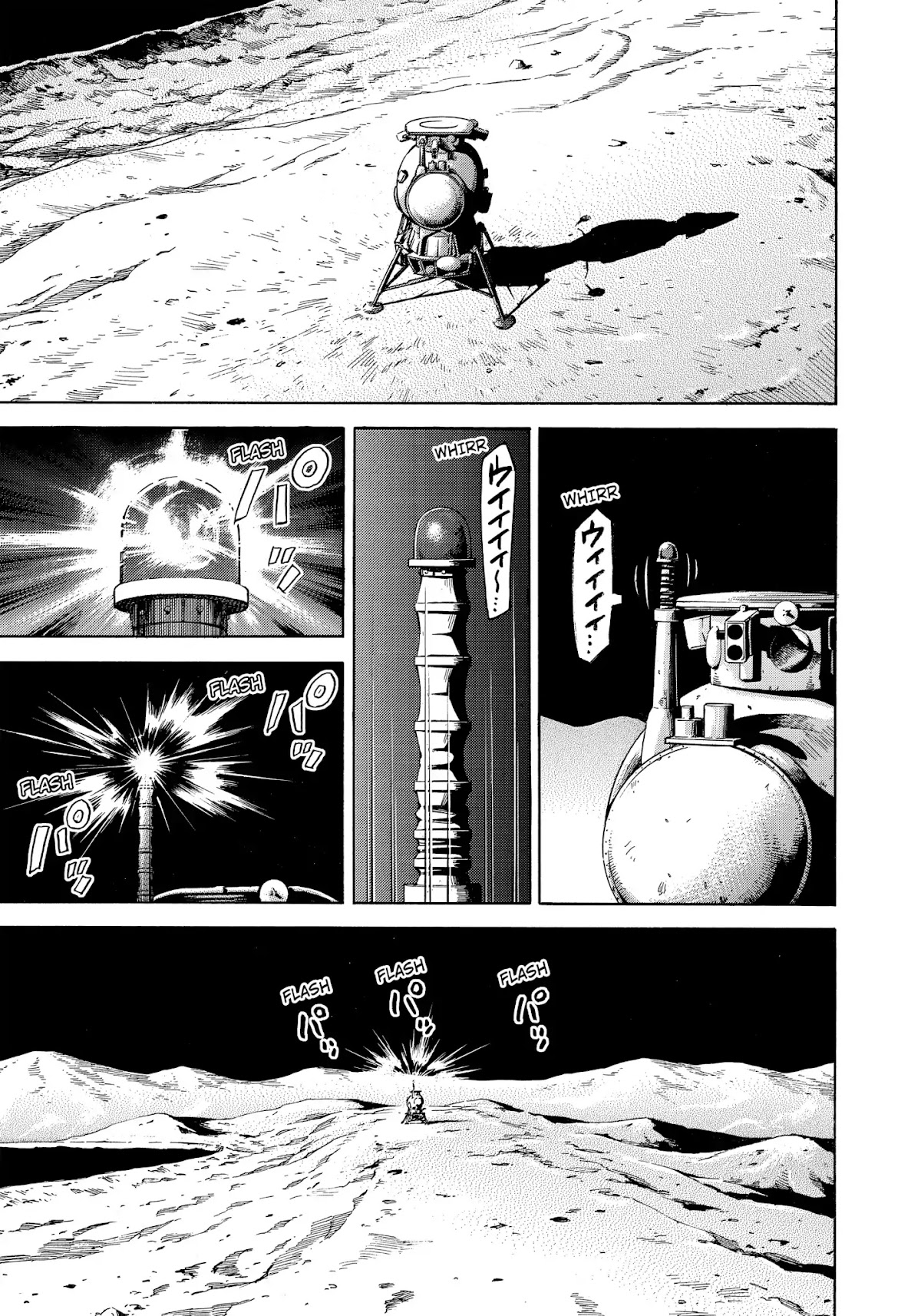 Uchuu Kyoudai Chapter 340 page 10 - Chapter 340: De Gerlache Crater