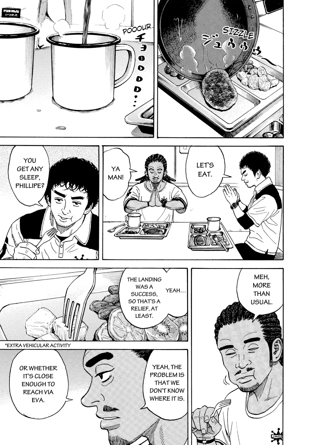 Uchuu Kyoudai Chapter 340 page 12 - Chapter 340: De Gerlache Crater