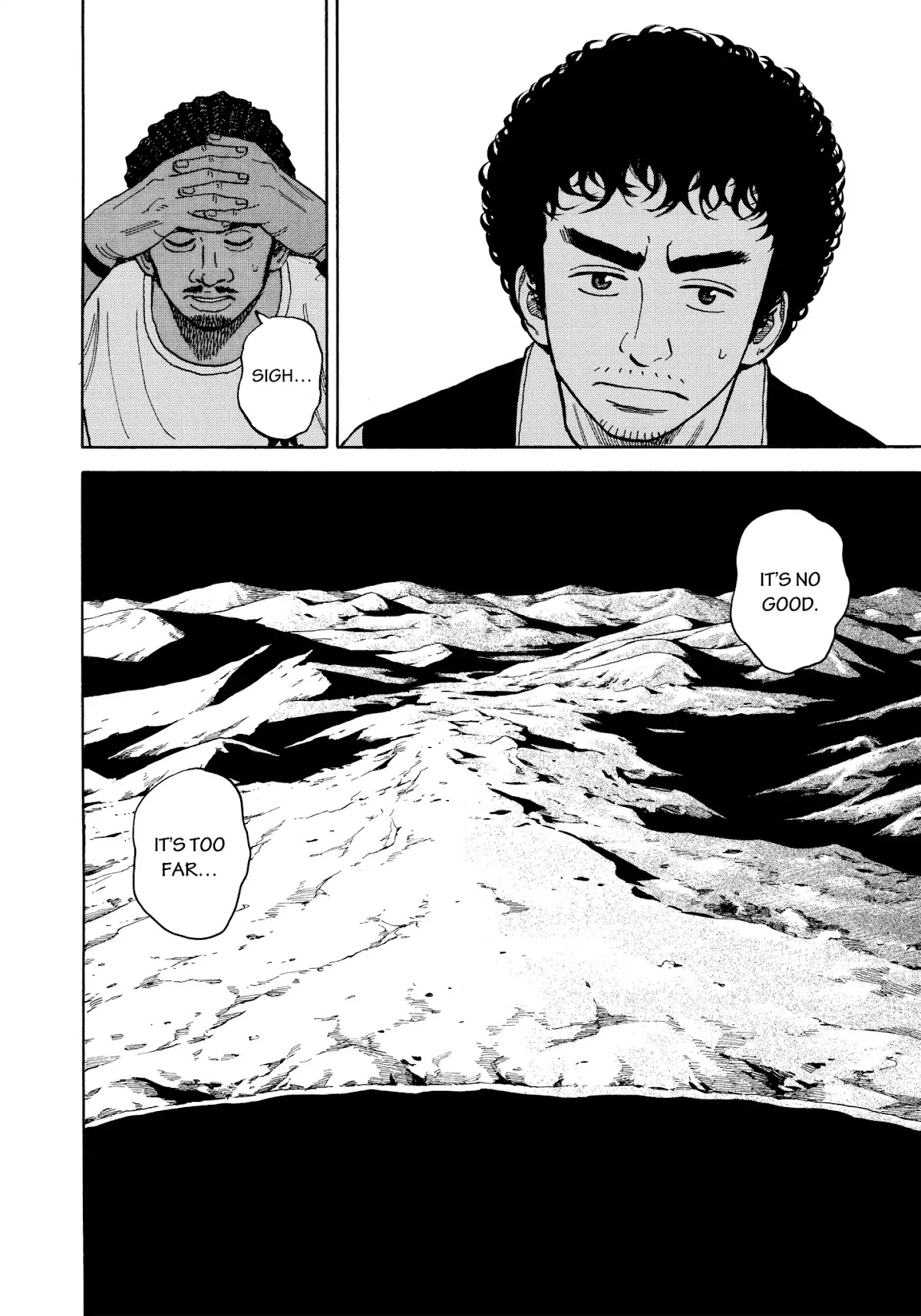 Uchuu Kyoudai Chapter 340 page 19 - Chapter 340: De Gerlache Crater