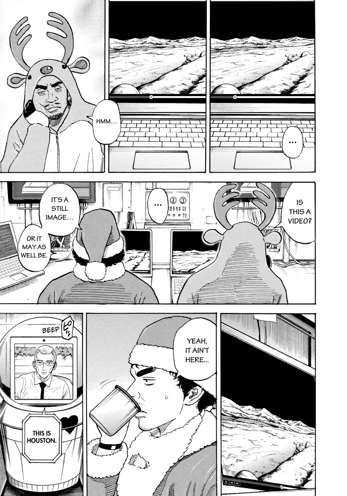 Uchuu Kyoudai Chapter 340 page 4 - Chapter 340: De Gerlache Crater