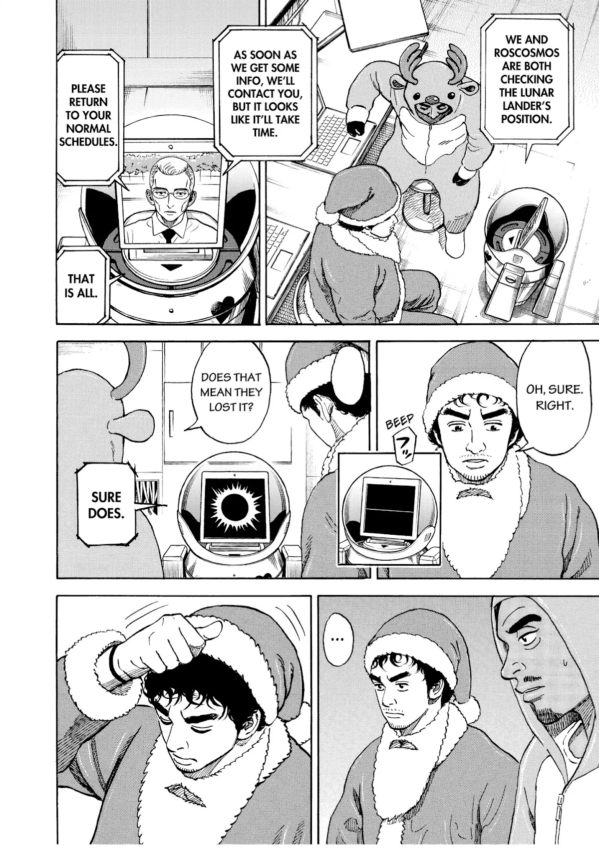 Uchuu Kyoudai Chapter 340 page 5 - Chapter 340: De Gerlache Crater