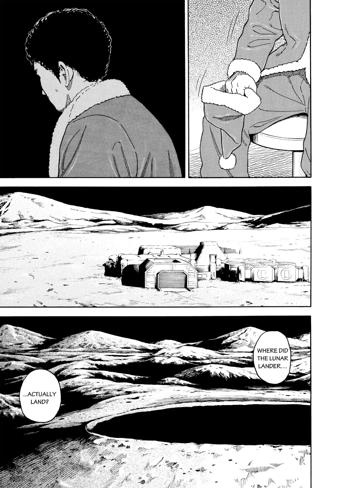 Uchuu Kyoudai Chapter 340 page 6 - Chapter 340: De Gerlache Crater