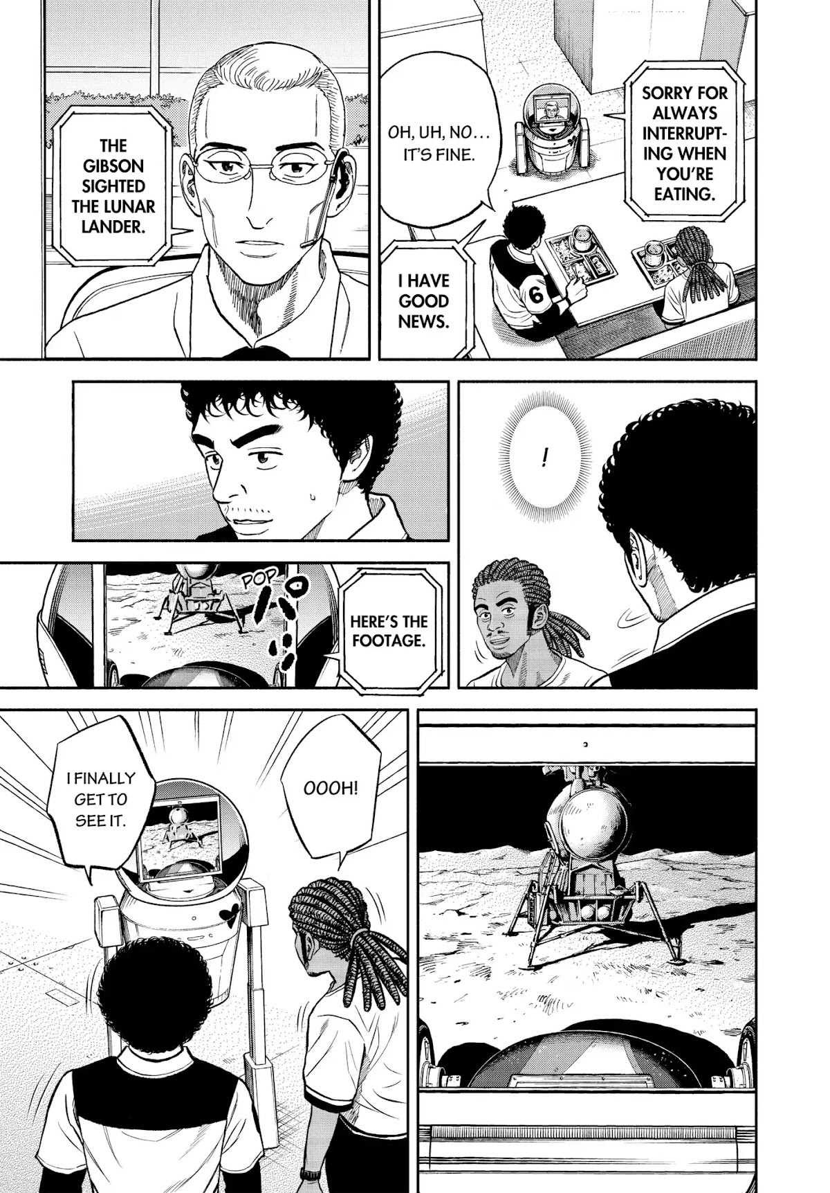 Uchuu Kyoudai Chapter 341 page 16 - Chapter 341: Monitor of Salvation