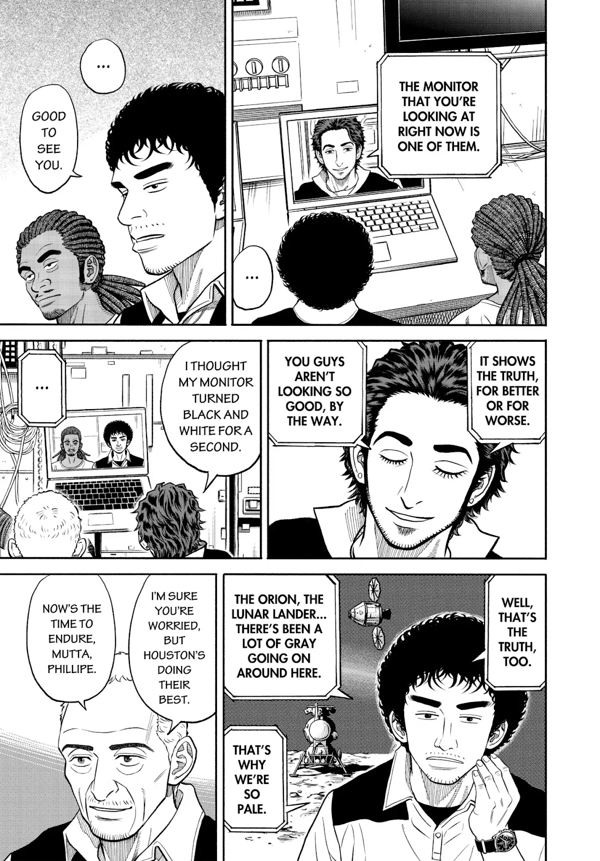 Uchuu Kyoudai Chapter 341 page 6 - Chapter 341: Monitor of Salvation