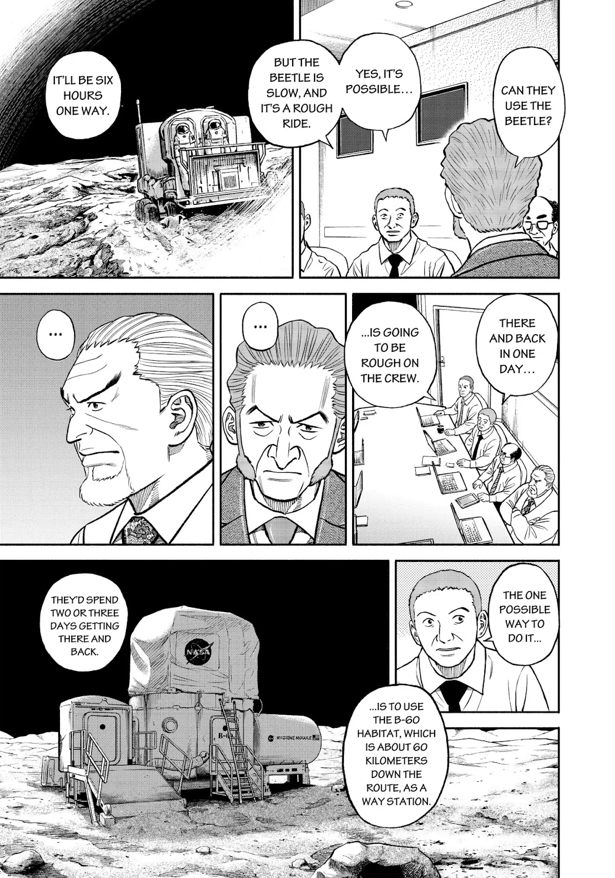 Uchuu Kyoudai Chapter 342 page 10 - Chapter 342: That Tiny Sound