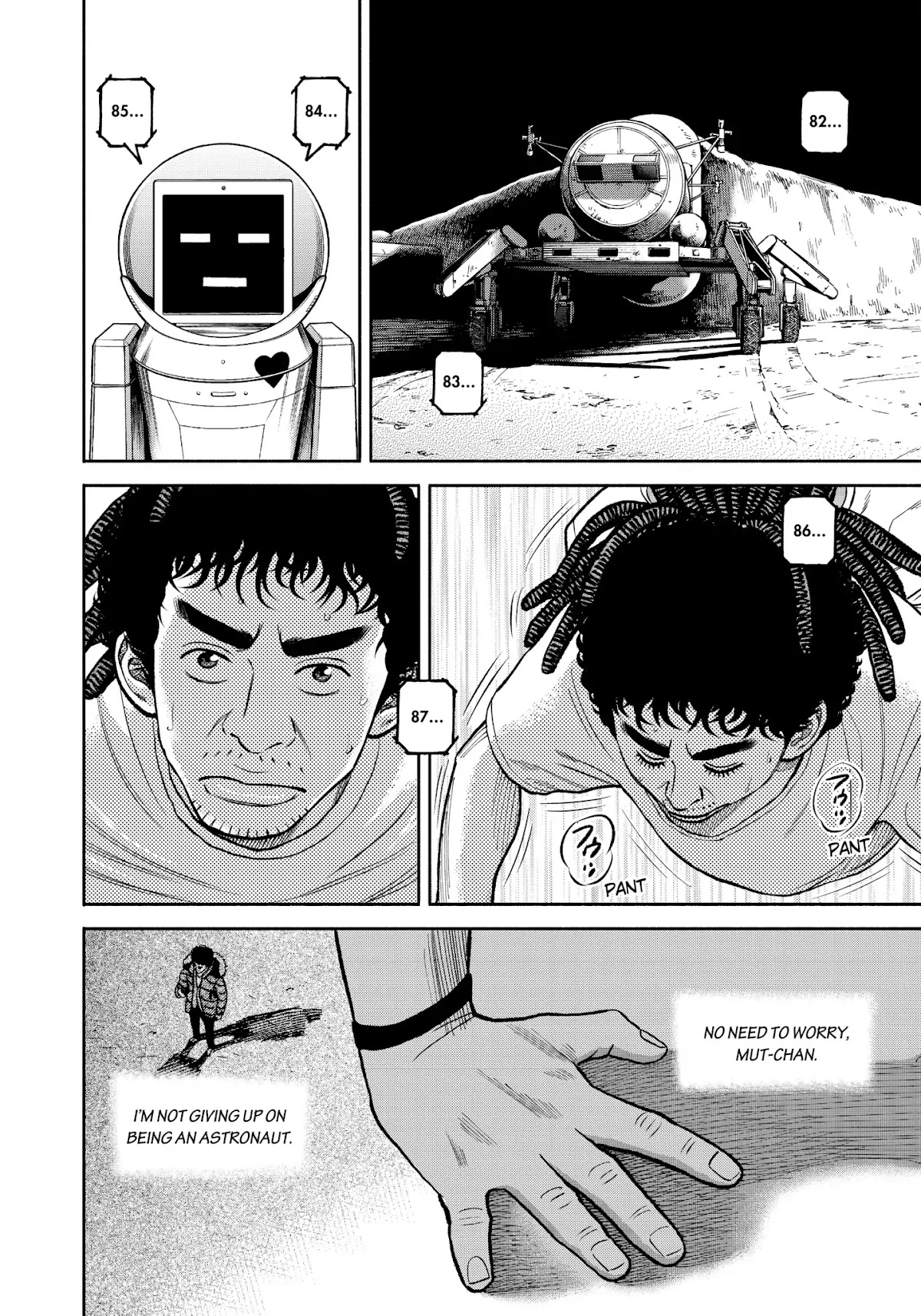 Uchuu Kyoudai Chapter 342 page 15 - Chapter 342: That Tiny Sound