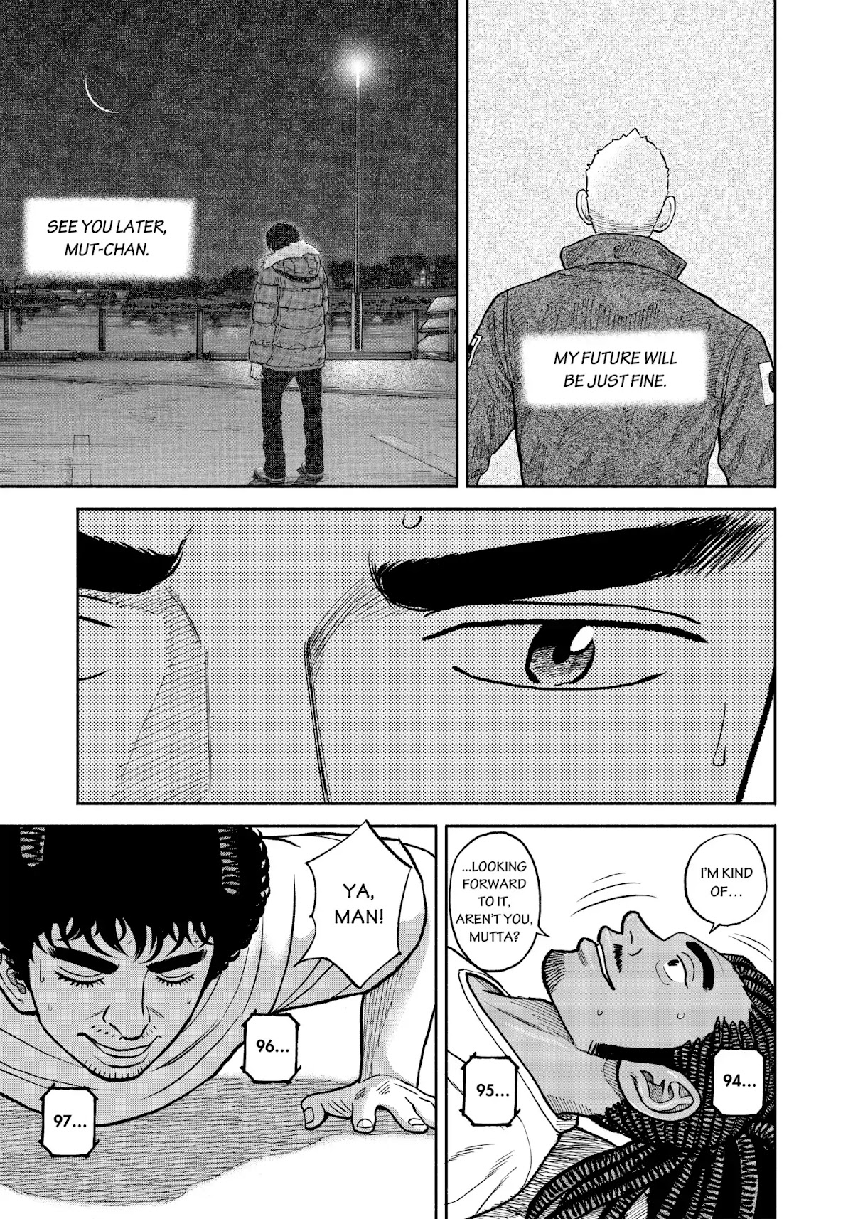 Uchuu Kyoudai Chapter 342 page 16 - Chapter 342: That Tiny Sound