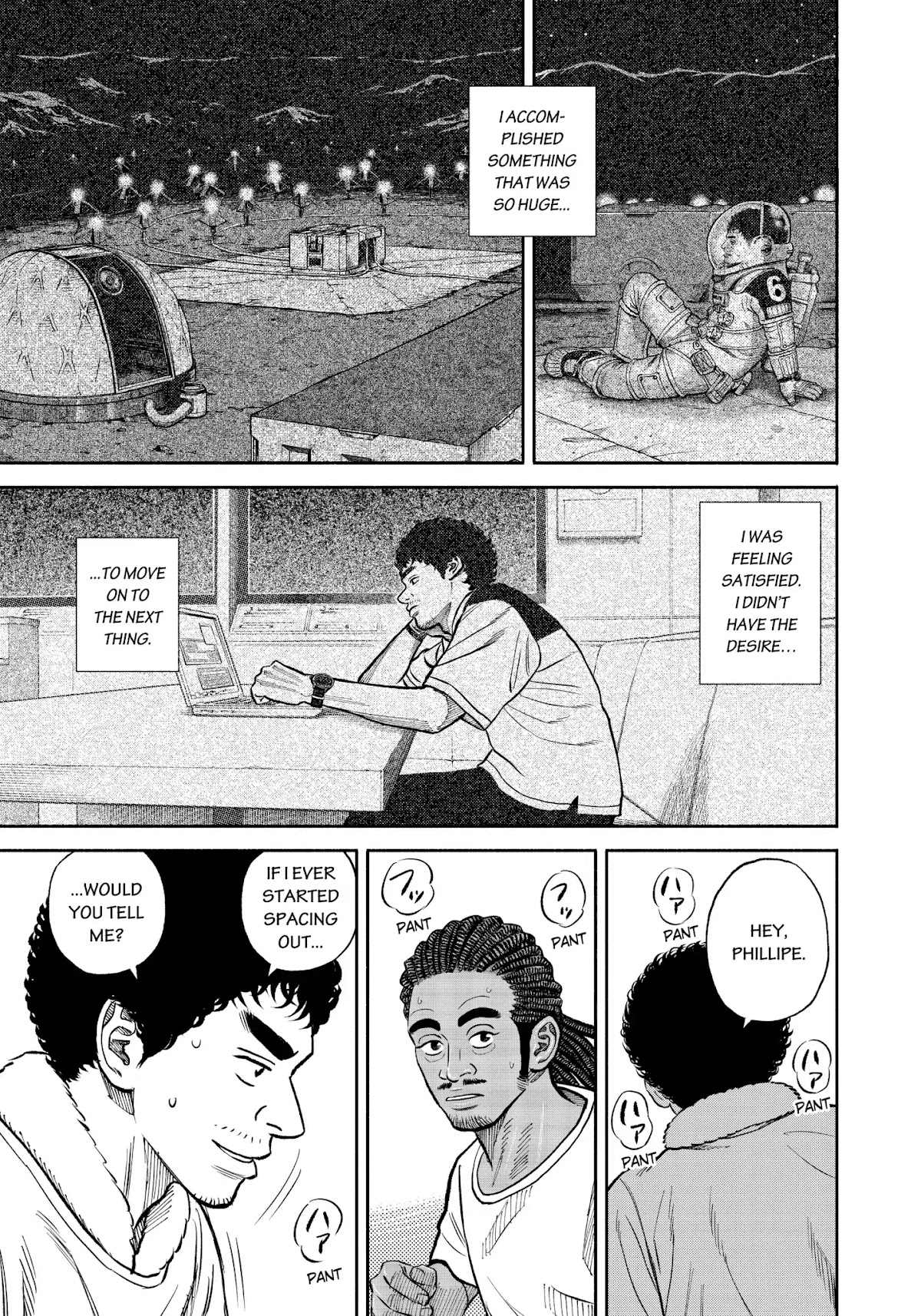 Uchuu Kyoudai Chapter 342 page 18 - Chapter 342: That Tiny Sound