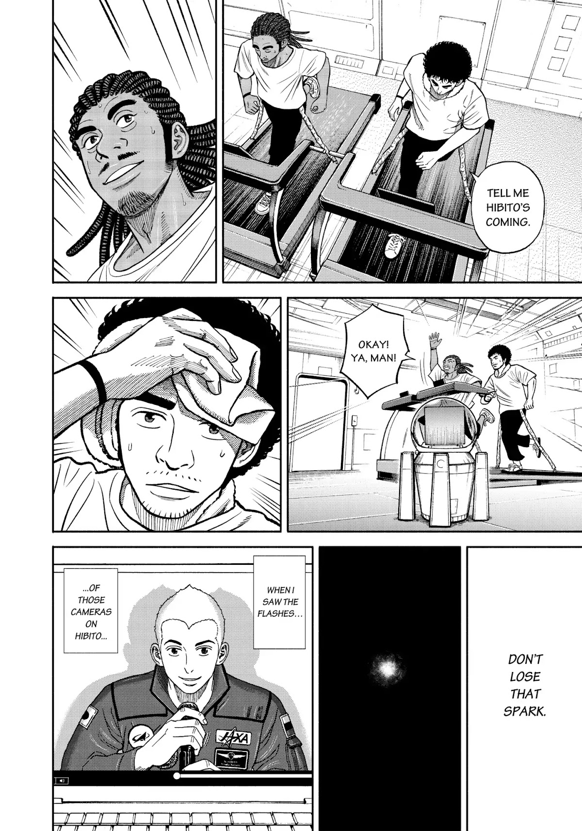 Uchuu Kyoudai Chapter 342 page 19 - Chapter 342: That Tiny Sound