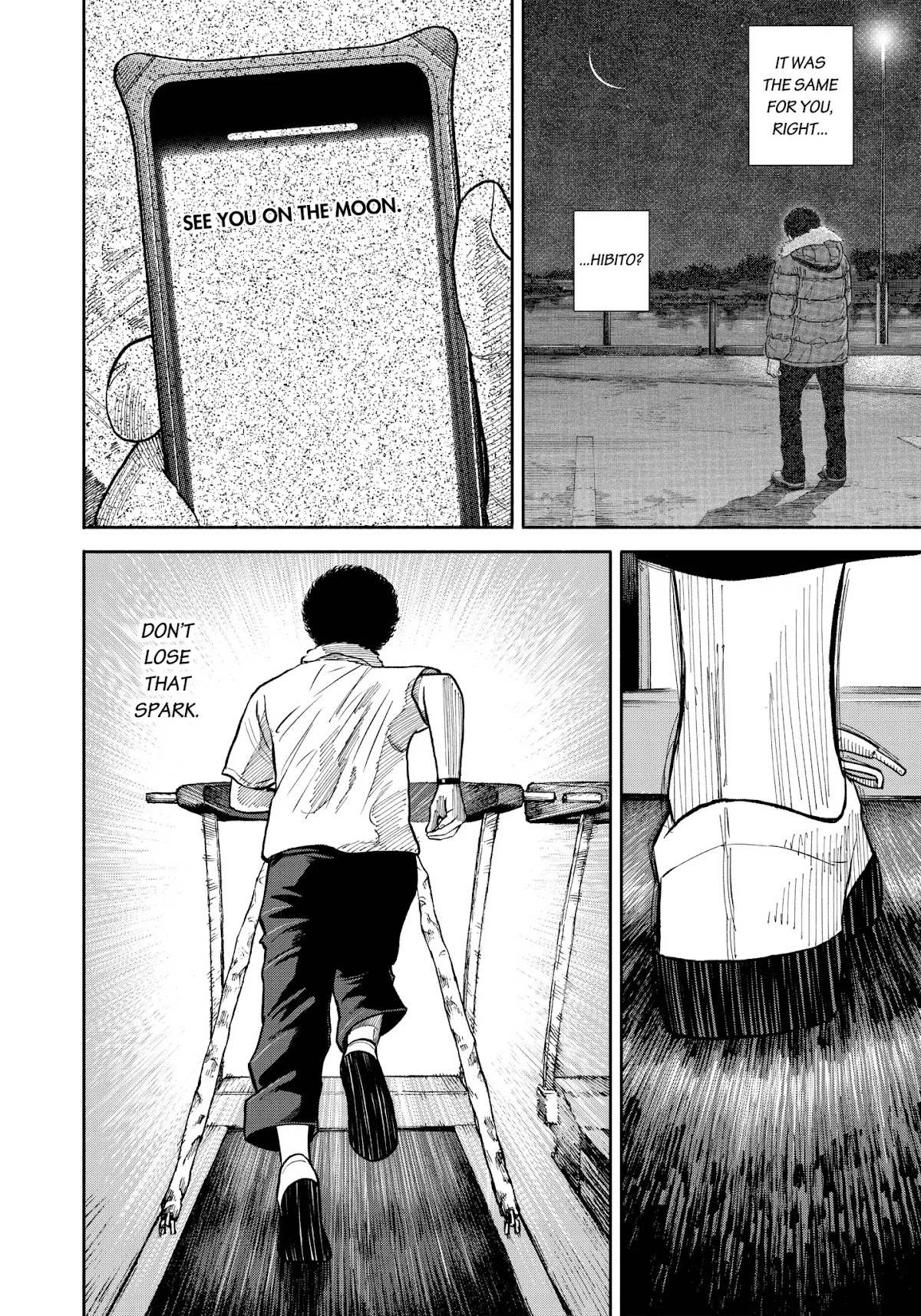Uchuu Kyoudai Chapter 342 page 21 - Chapter 342: That Tiny Sound