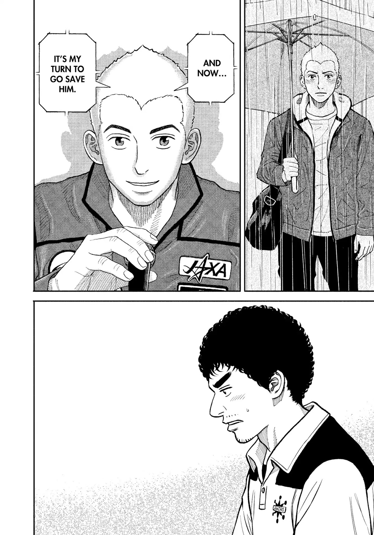 Uchuu Kyoudai Chapter 342 page 3 - Chapter 342: That Tiny Sound