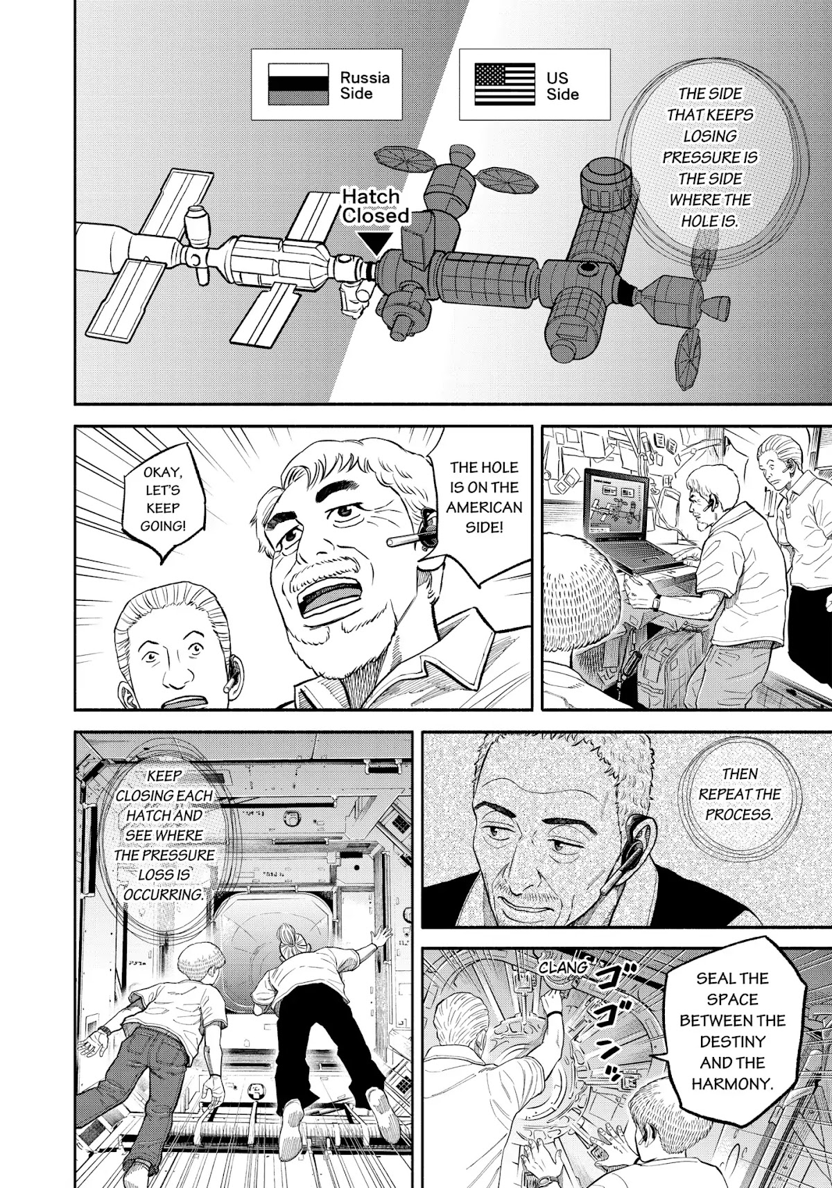Uchuu Kyoudai Chapter 344 page 11 - Chapter 344: A Five Millimeter Job