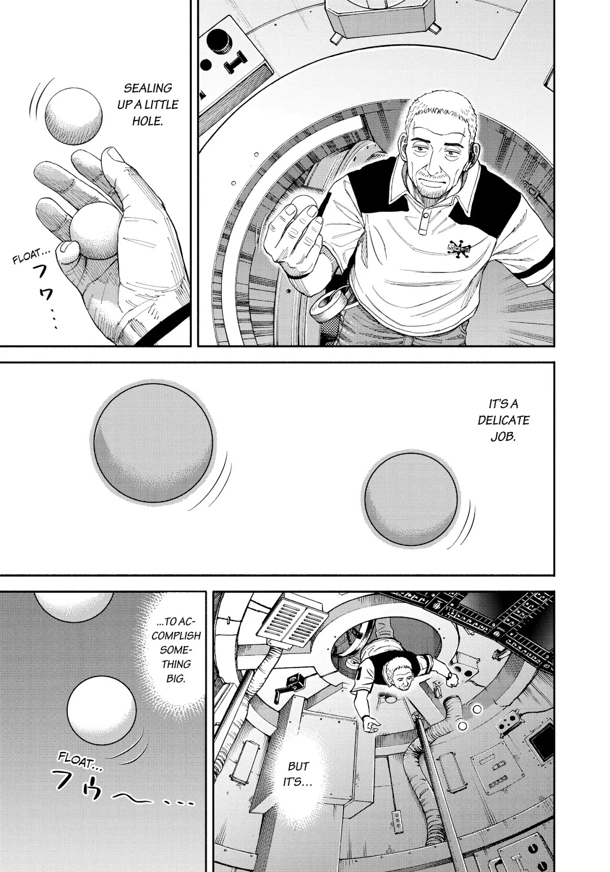 Uchuu Kyoudai Chapter 344 page 16 - Chapter 344: A Five Millimeter Job
