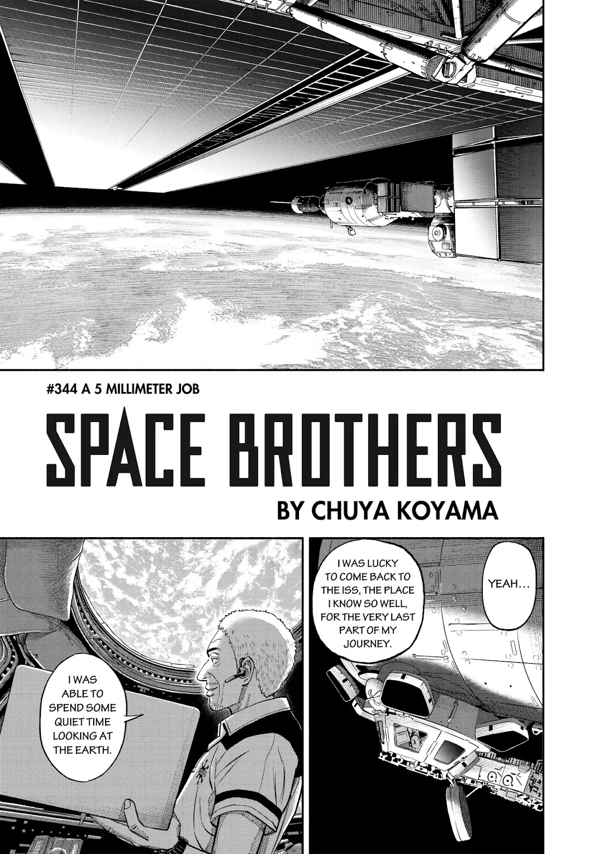 Uchuu Kyoudai Chapter 344 page 2 - Chapter 344: A Five Millimeter Job