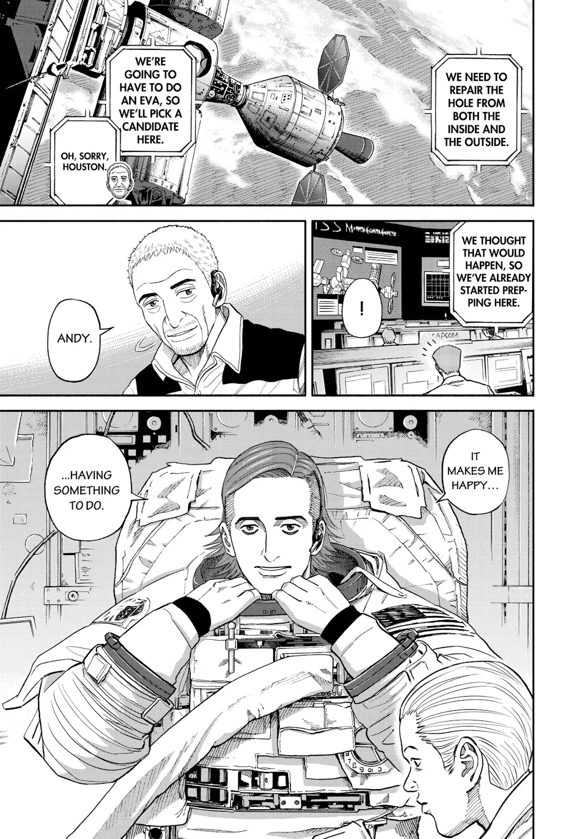 Uchuu Kyoudai Chapter 344 page 20 - Chapter 344: A Five Millimeter Job
