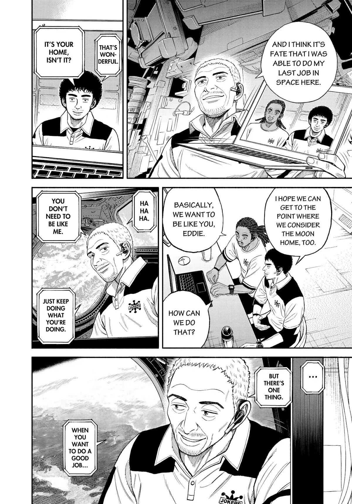 Uchuu Kyoudai Chapter 344 page 3 - Chapter 344: A Five Millimeter Job