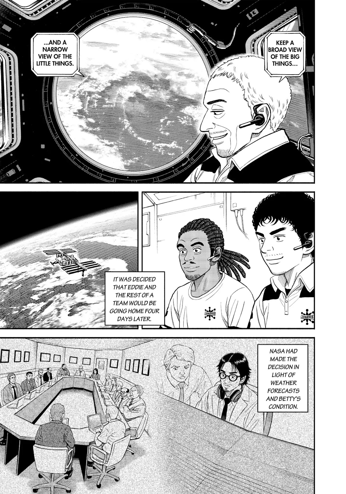 Uchuu Kyoudai Chapter 344 page 4 - Chapter 344: A Five Millimeter Job
