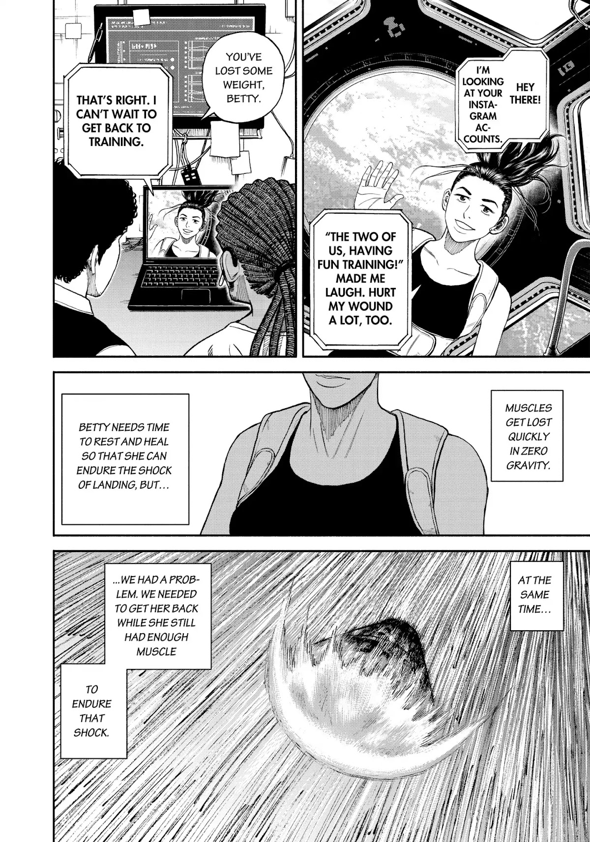 Uchuu Kyoudai Chapter 344 page 5 - Chapter 344: A Five Millimeter Job
