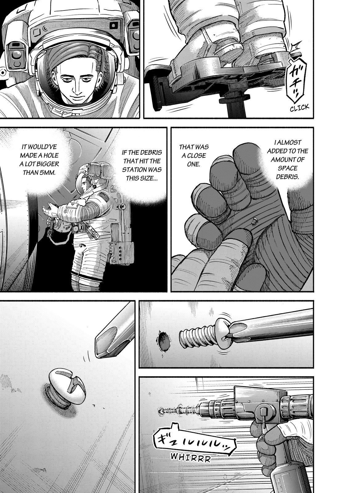 Uchuu Kyoudai Chapter 345 page 17 - Chapter 345