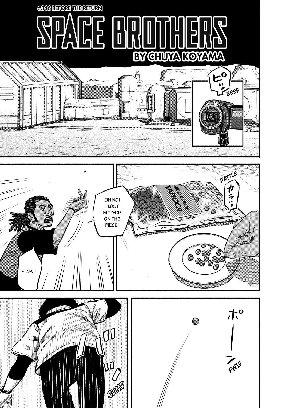 Uchuu Kyoudai Chapter 346 page 1 - Chapter 346