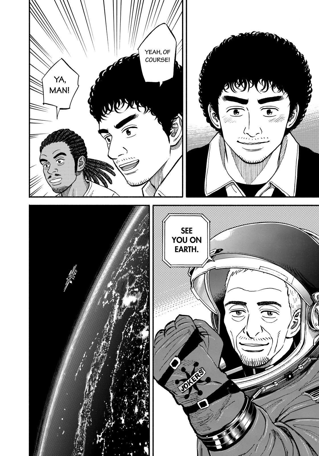 Uchuu Kyoudai Chapter 346 page 18 - Chapter 346