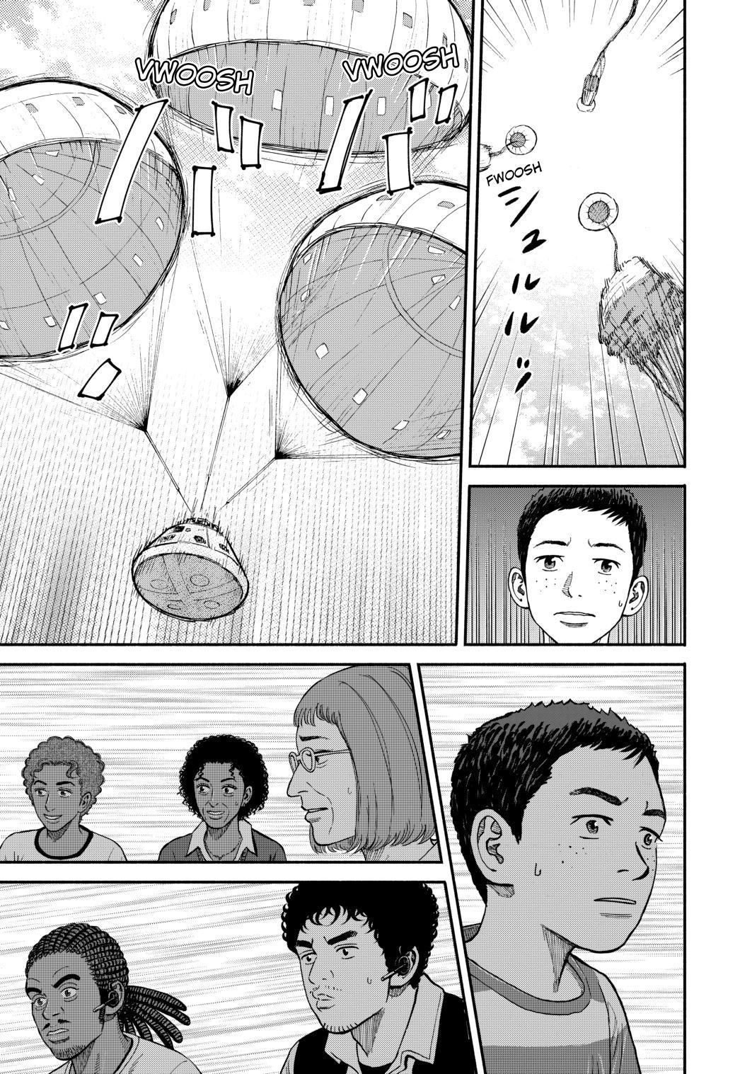 Uchuu Kyoudai Chapter 347 page 17 - Chapter 347