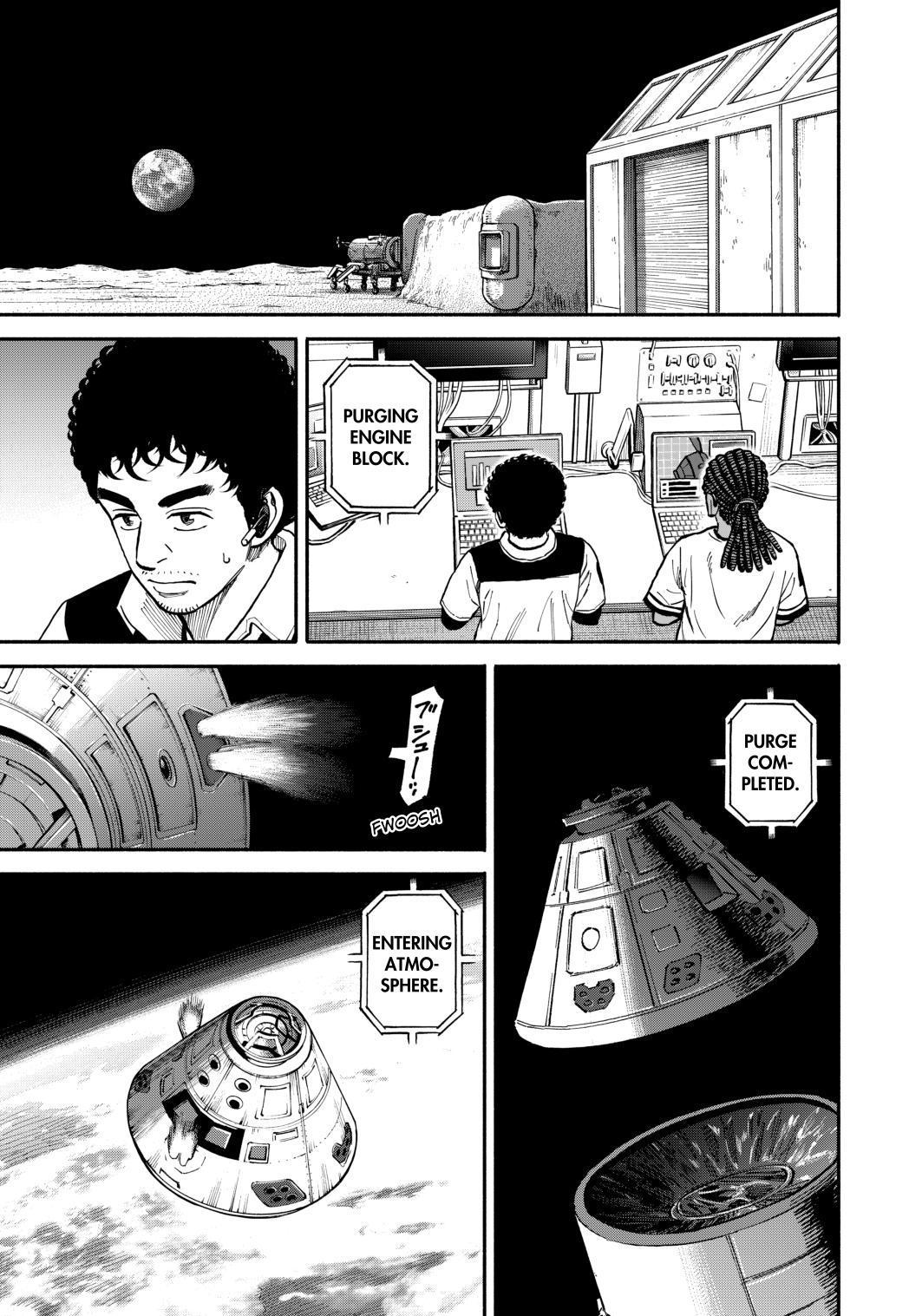 Uchuu Kyoudai Chapter 347 page 9 - Chapter 347